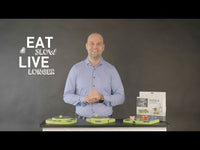 Eat Slow Live Longer Puzzle Rectangle