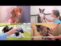 Pet+Me Dog Hair Brush Lang haar Rood