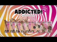 Addicted! Wooden Wobbler with Feathers